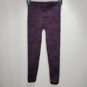 Spanx Red Camo Seamless High Waist Leggings‎ Sz XS